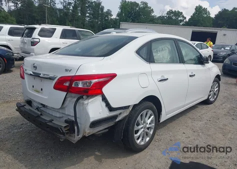 2019 Nissan Sentra Sv из США, поврежденный, VIN 3N1AB7AP1KY364586